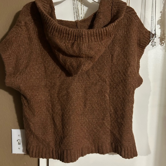 Target Brown Cowl Neck Sweater - Picture 3 of 3
